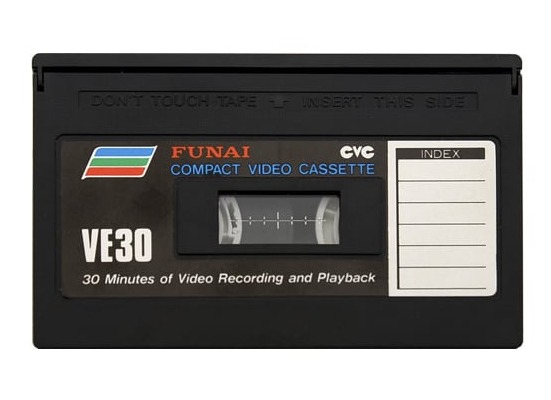 CVC (Compact Video Cassette) Videoband